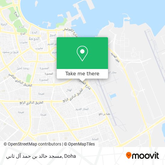 مسجد خالد بن حمد آل ثاني map