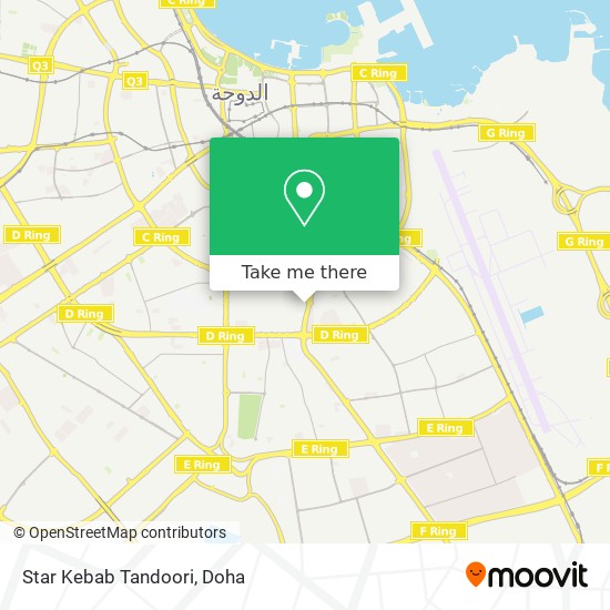 Star Kebab Tandoori map