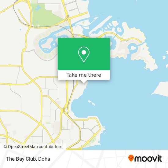 The Bay Club map
