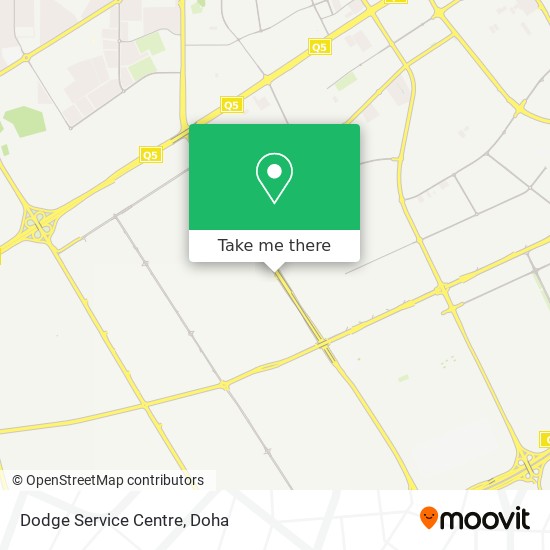 Dodge Service Centre map