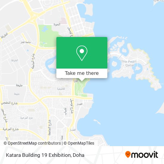 Katara Building 19 Exhibition map
