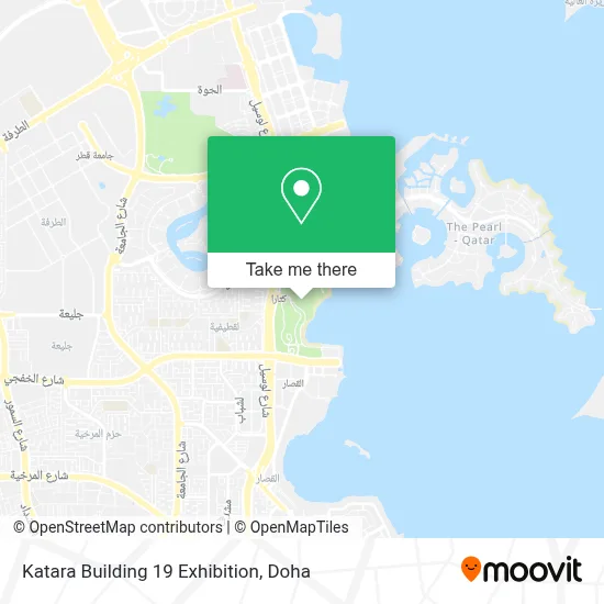 Katara Building 19 Exhibition map