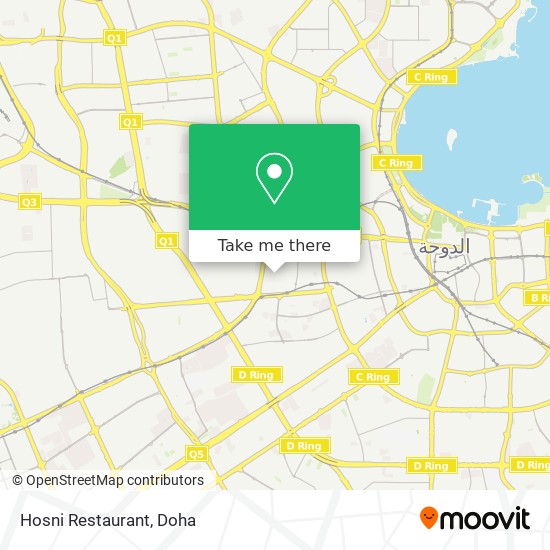 Hosni Restaurant map
