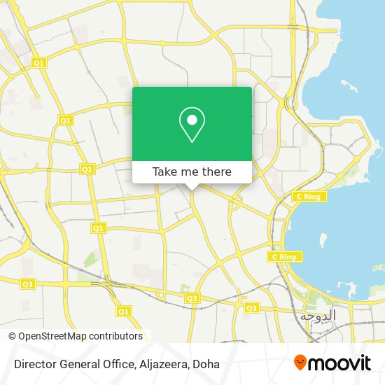 Director General Office, Aljazeera map