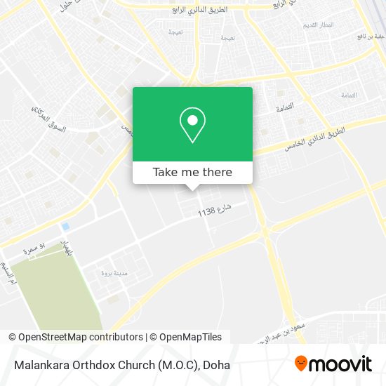 Malankara Orthdox Church (M.O.C) map