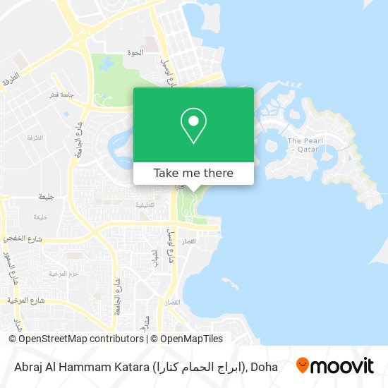 Abraj Al Hammam Katara (ابراج الحمام كتارا) map