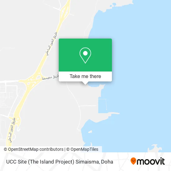 UCC Site (The Island Project) Simaisma map