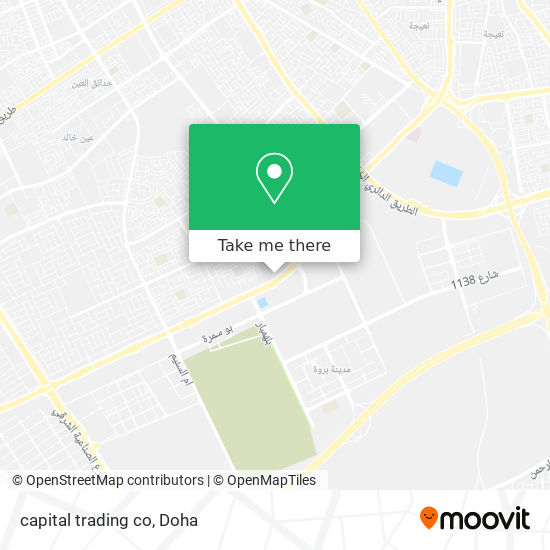 capital trading co map