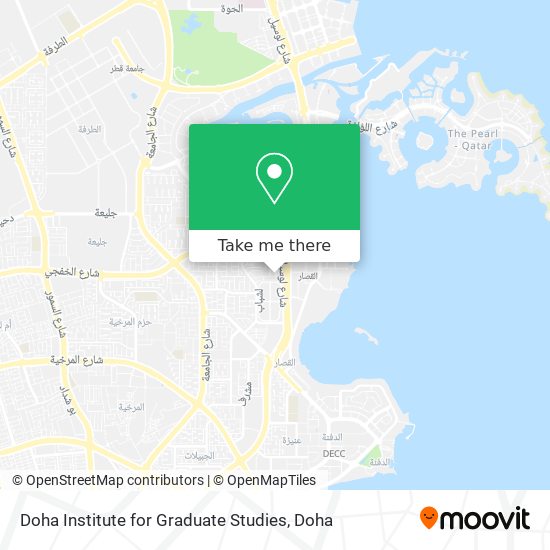 Doha Institute for Graduate Studies map