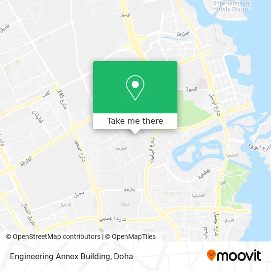 Engineering Annex Building map