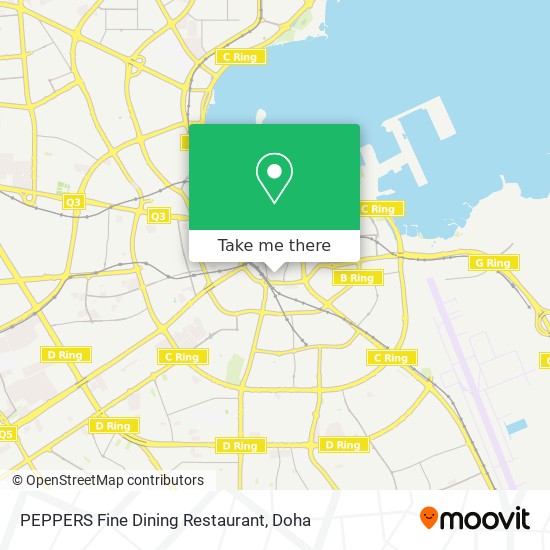 PEPPERS Fine Dining Restaurant map