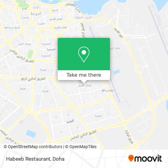 Habeeb Restaurant map
