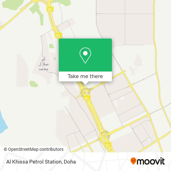 Al Khissa Petrol Station map