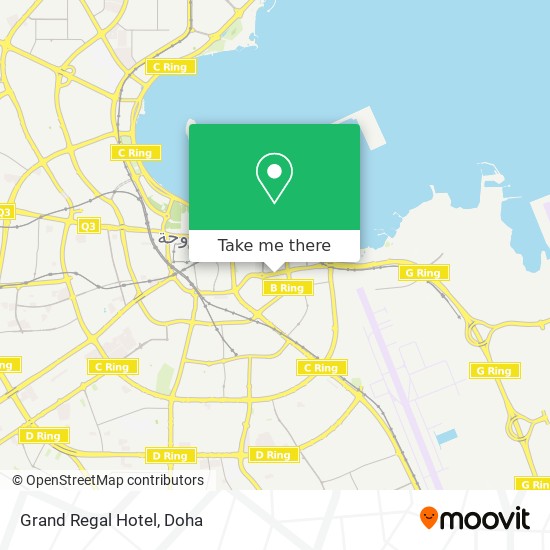 Grand Regal Hotel map