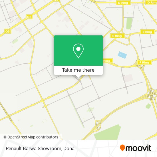 Renault Barwa Showroom map