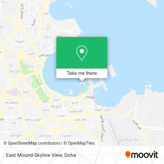 East Mound-Skyline View map