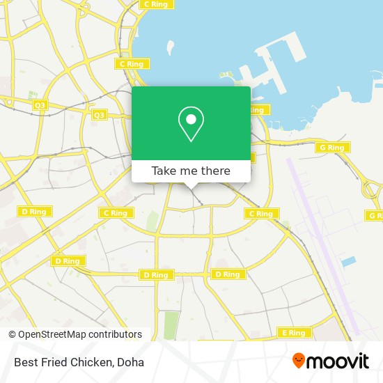 Best Fried Chicken map