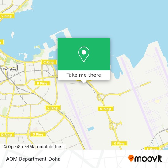AOM Department map