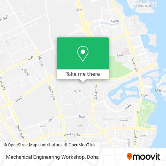 Mechanical Engineering Workshop map
