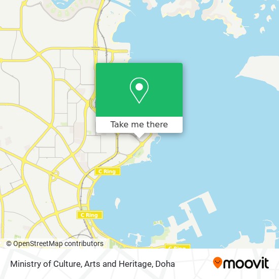 Ministry of Culture, Arts and Heritage map