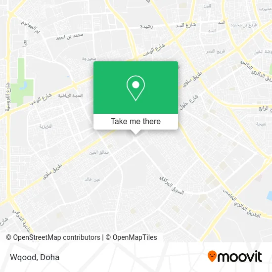 Wqood map
