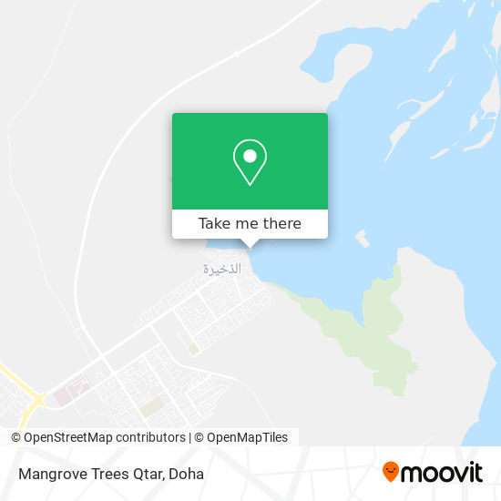 Mangrove Trees Qtar map