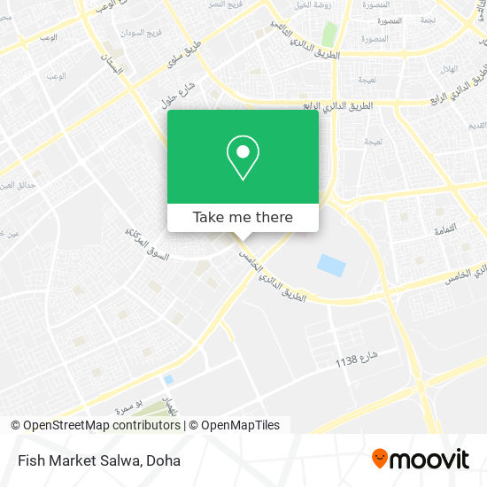 Fish Market Salwa map