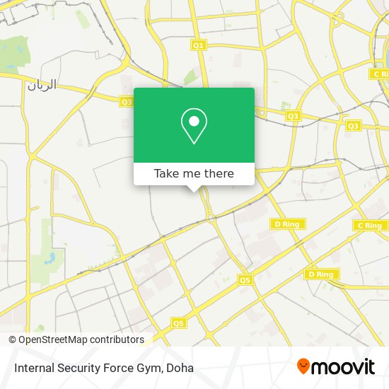 Internal Security Force Gym map
