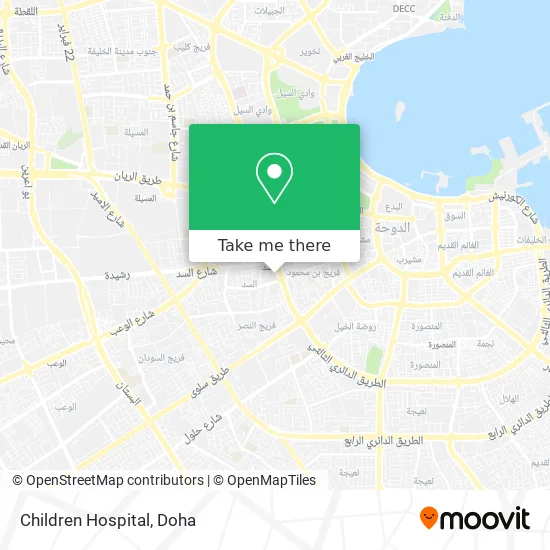 Children Hospital map