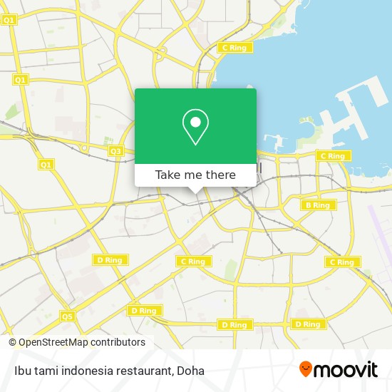 Ibu tami indonesia restaurant map