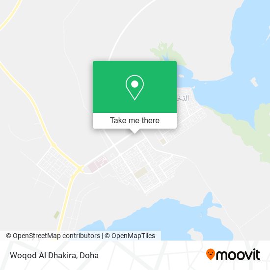 Woqod Al Dhakira map