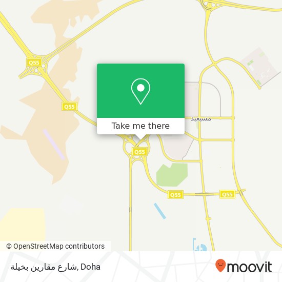 شارع مقارين بخيلة map