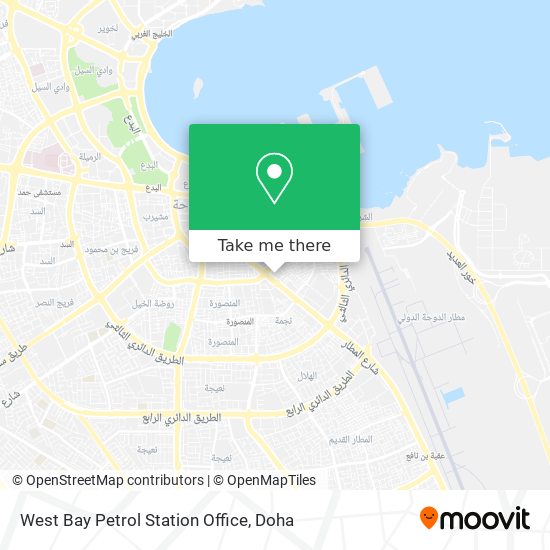 West Bay Petrol Station Office map