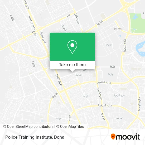 Police Training Institute map