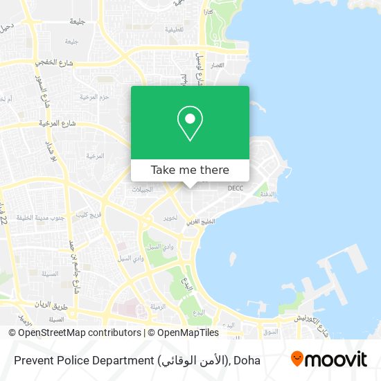 Prevent Police Department (الأمن الوقائي) map