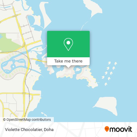 Violette Chocolatier map