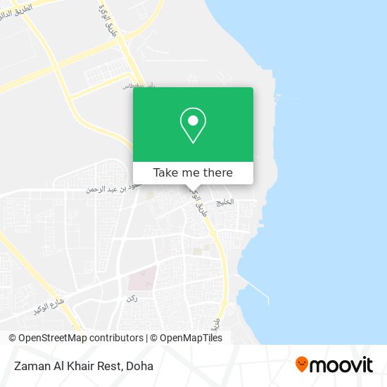 Zaman Al Khair Rest map