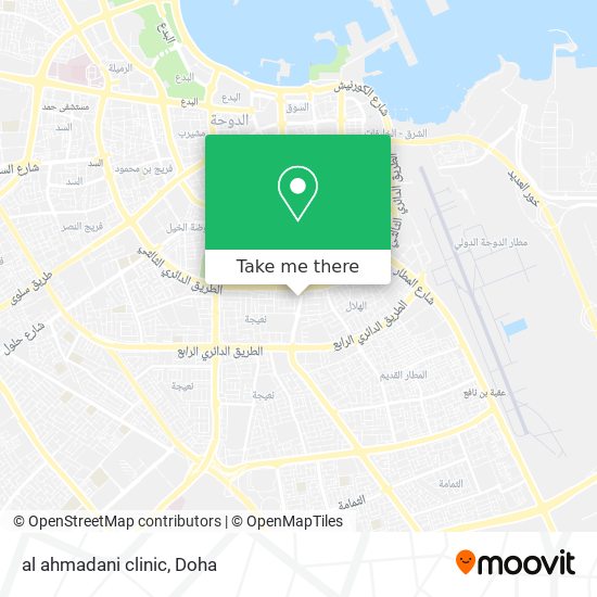 al ahmadani clinic map