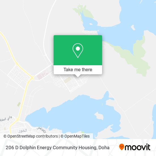 206 D Dolphin Energy Community Housing map