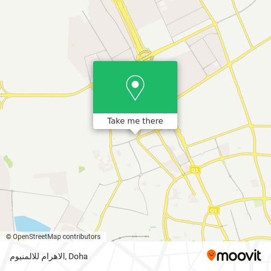 الاهرام للالمنيوم map