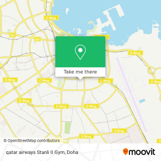 qatar airways Stanli II Gym map
