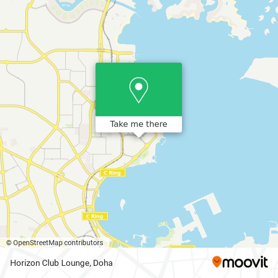 Horizon Club Lounge map