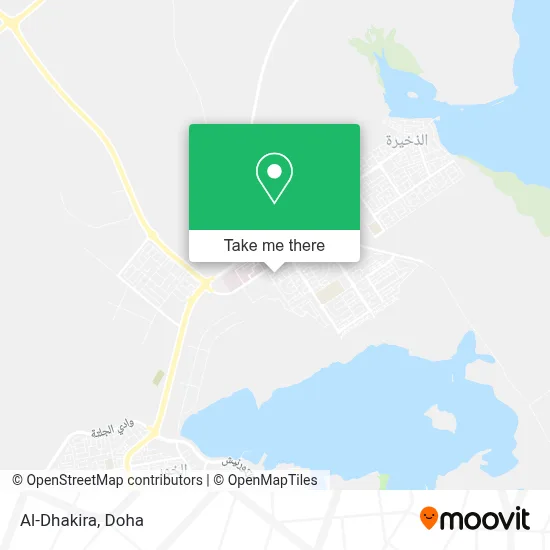 Al-Dhakira map