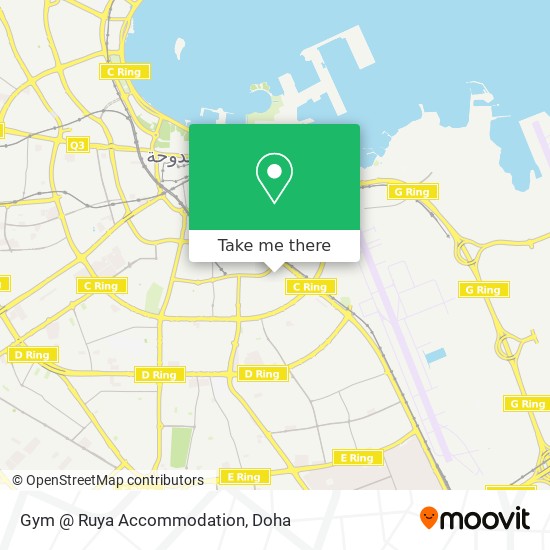 Gym @ Ruya Accommodation map
