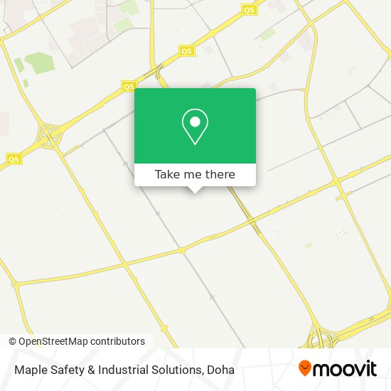 Maple Safety & Industrial Solutions map