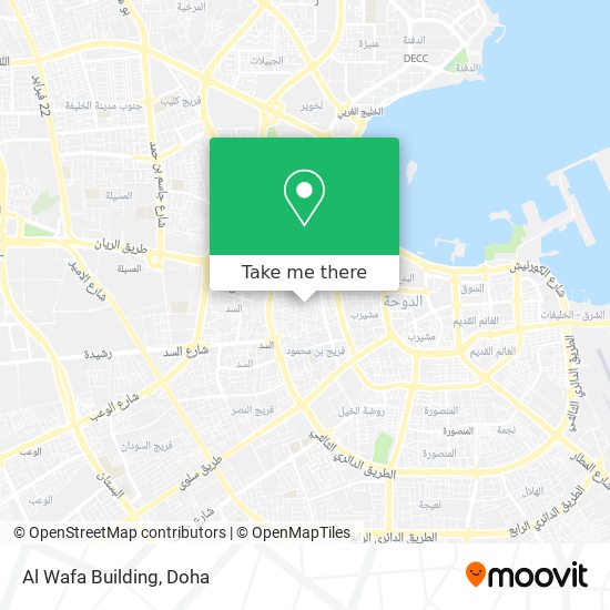 Al Wafa Building map