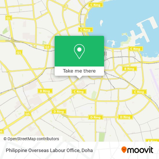 Philippine Overseas Labour Office map