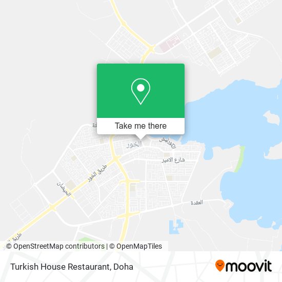 Turkish House Restaurant map