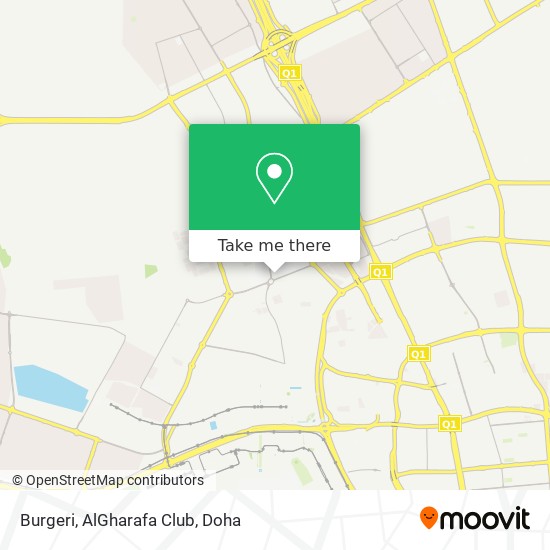 Burgeri, AlGharafa Club map