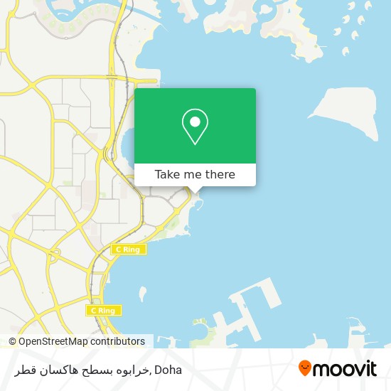 خرابوه بسطح هاكسان قطر map